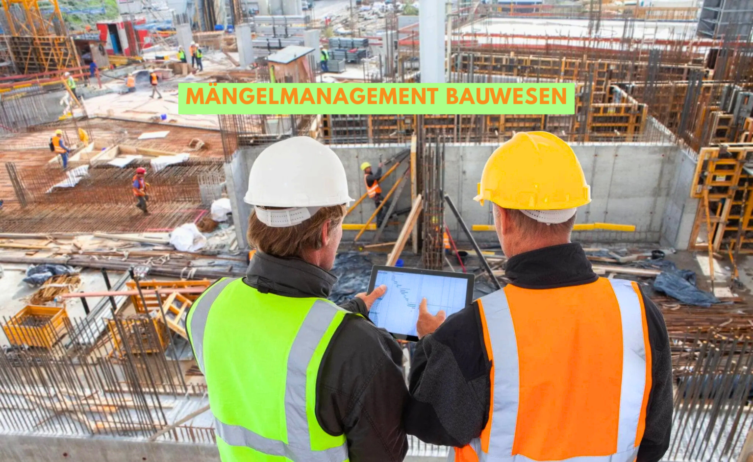 Mängelmanagement Bauwesen Prozesse Tools und Best Practices maroon darmstadt