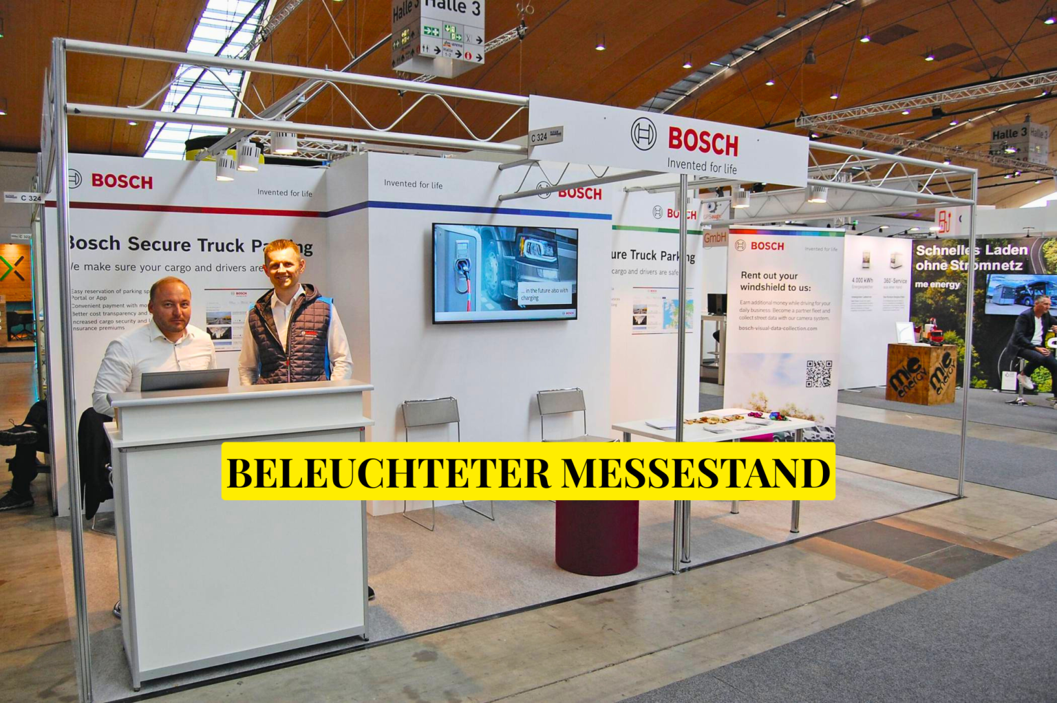 Beleuchteter Messestand Moderne Ausstellungslösungen für eine starke Markenpräsentation manuela raichle ebersbach